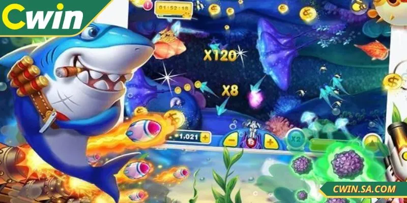 Bắn Cá Rút Tiền Mặt CWIN - Chơi Dễ, Rút Nhanh Mỗi Ngày 3 Hệ sinh vật và vật phẩm giúp tăng thêm xu
