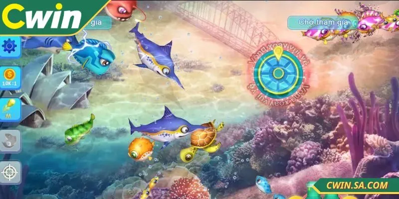 Bắn Cá Rút Tiền Mặt CWIN - Chơi Dễ, Rút Nhanh Mỗi Ngày 2 Bắn cá rút tiền mặt CWIN thao tác mượt trên mọi thiết bị