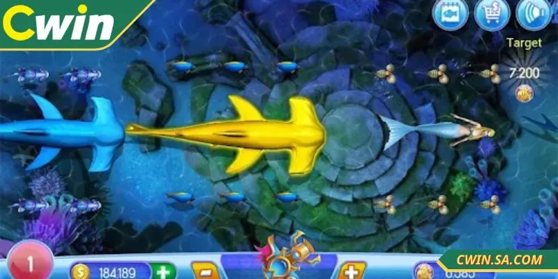 CWIN Bắn Cá Ăn Xu – Giải Trí Mượt Mà, Đổi Thưởng Hấp Dẫn 2 CWIN bắn cá ăn xu phân chia nhiều phòng chơi