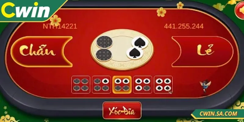 Game xóc đĩa được thiết kế chỉnh chu, rõ ràng