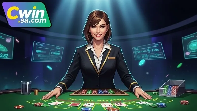 Casino live dealer - Trải nghiệm sòng bạc ngay tại nhà bạn 3 Các trò chơi casino live dealer hấp dẫn tại CWIN
