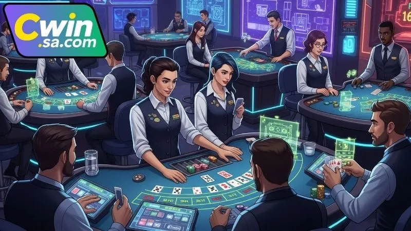 Các loại game bài live với người thật phổ biến tại CWIN