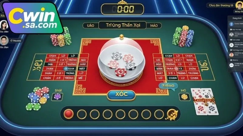 Giới thiệu chung về xóc đĩa trực tuyến CWIN